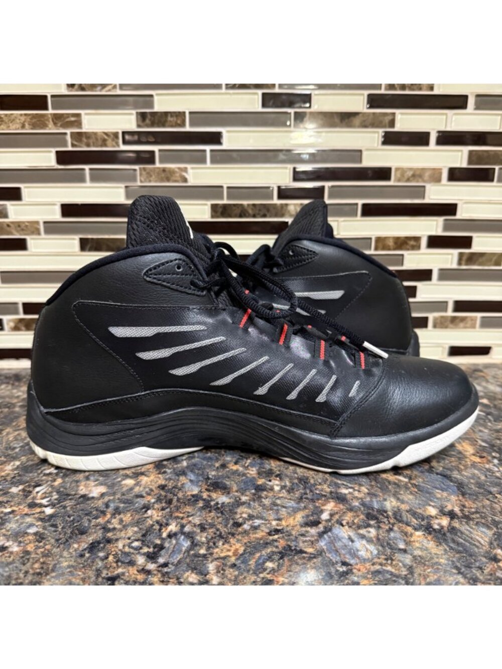 Jordan Prime Fly 2 Black Infrared 654287-020 Sz 11.5 - Picture 5 of 10